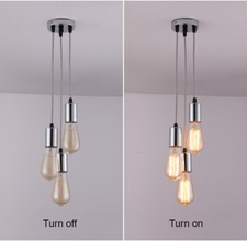 3-ways Chandelier Pendant