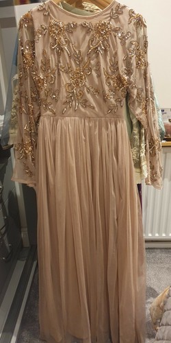 Boohoo blush embellished - blush,