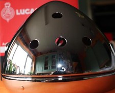 TRIUMPH T140 LUCAS CHROME HEADLIGHT SHELL & RIM 1973-78 LU54526651 99-7039