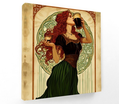 Irish woman guinness - guinness, celtic