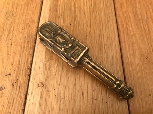 Antique solid brass william - antique,