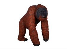 Male Orangutan Statue Cute