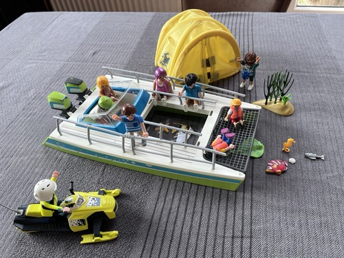 Playmobil catamaran jet - jet, ski