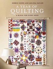 A Year of Quilting A Block for Every Week by Debbie Shore (Paperback Book)