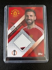 Topps Luke Shaw Player Worn Jersey Relic Manchester United
