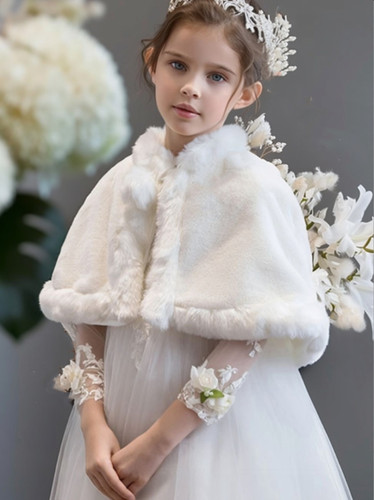 Flower girls kids cream white - flower,