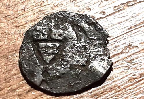 Hammered silver medieval coin - hammered,
