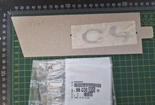 Citroen tailgate boot badge - c4,
