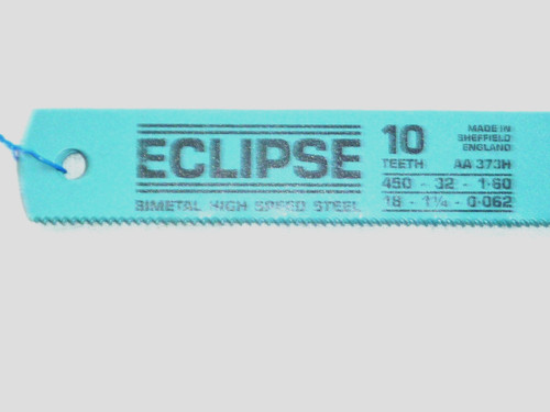 Eclipse power hacksaw blades - eclipse,