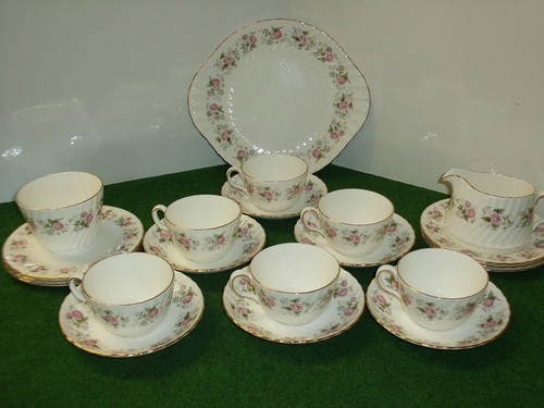 Minton spring bouquet tea set - bouquet,