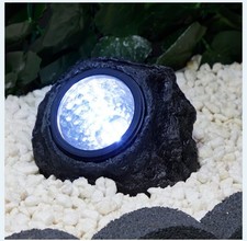 2pk Solar Powered ROCK Light