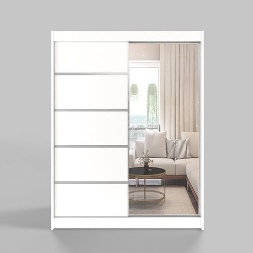 Sliding door wardrobe 150cm - sliding,