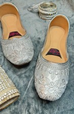 Handmade Silver Flower Sequin
