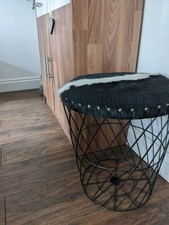 Genuine Studded Cowhide