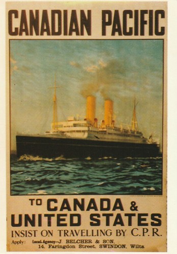 Advertising postcard canadian - advertising,