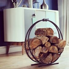 Wrought Iron Log Holder, log