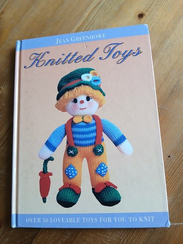 Book knitted toys jean - book, by