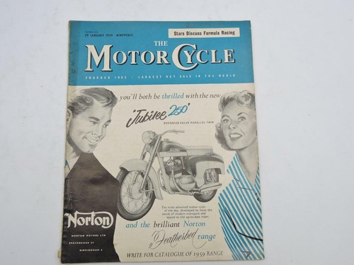 Jan 1959 the motorcycle - 1959,