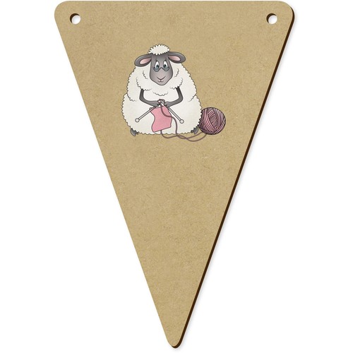 Knitting sheep bunting - 5, x
