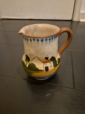 Antique Moto Jug Torquay Earthenware