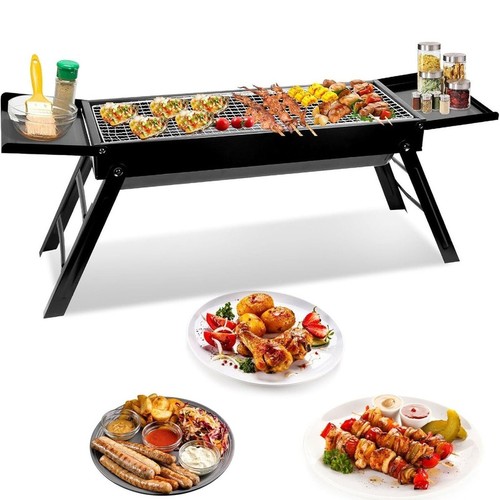 Portable folding charcoal - portable,
