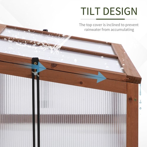 Wooden cold frame planter - cold,