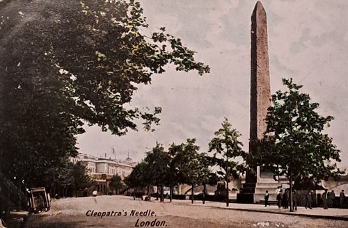 Antique postcard cleopatras - antique,