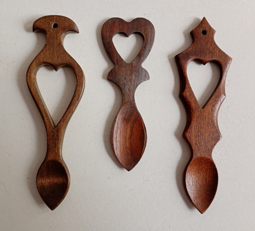 Vintage carved wooden welsh - vintage,