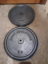 2 X 50 POUND BODY SCULPTURE