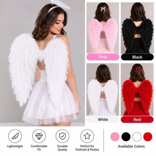 Feather angel wings - angel,