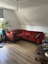 Amazing Burgundy L Shaped