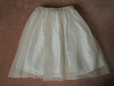 Girls H&M gold mesh netted