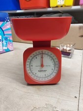 Vintage Salter 1980s Retro Red