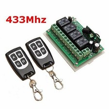12V Wireless 4 Channel Remote