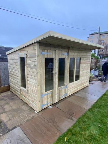 Garden shed summer house - garden,
