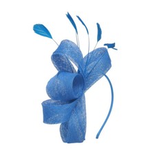 Sinamay Looped Feather