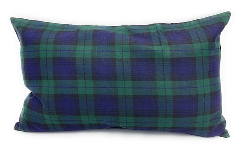 Black watch tartan rectangular - black,