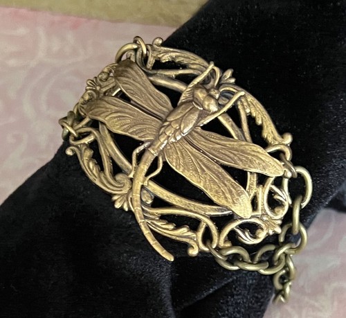 Art nouveau dragonfly - art,