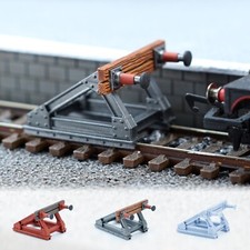 Model railway buffer stop - model,