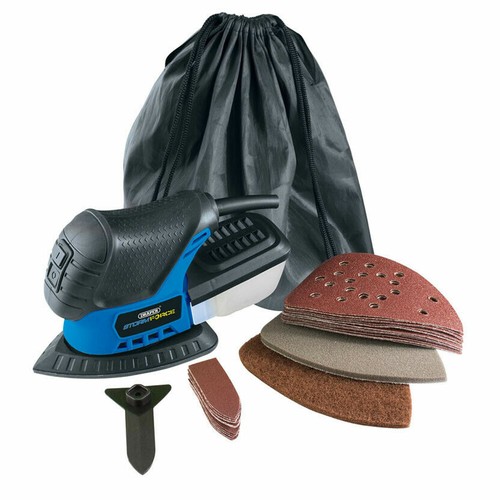 Draper tri palm sander kit - draper,