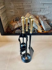 Fireplace Companion Set  Brass