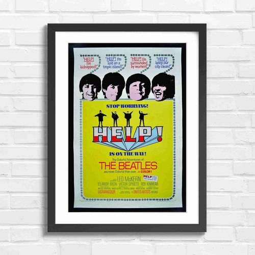 Vintage beatles help movie - beatles,