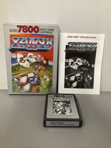 Atari 7800 xevious video - ,