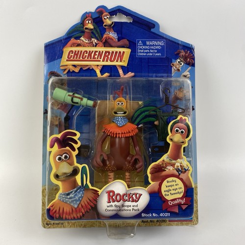 Vintage chicken run toy rocky - vintage,