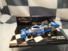 MINICHAMPS /F1 - 1977 TYRRELL P34 FNCB - RONNIE PETERSON - 1/43 SCALE MODEL CAR