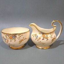 Grosvenor Bone China Jackson & Gosling Cream Jug & Sugsr Bowl