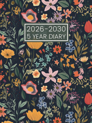 Year diary 2026 2030 - year,