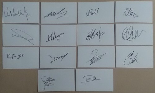 Lancashire ccc set - 14, hand