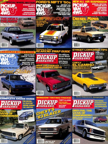 Pickup van 4wd - pickup, magazine