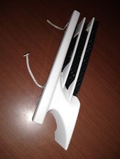 Mercedes w202 Front Left Bumper Grille Tow Eye Cover White 2028800505 C220 C250